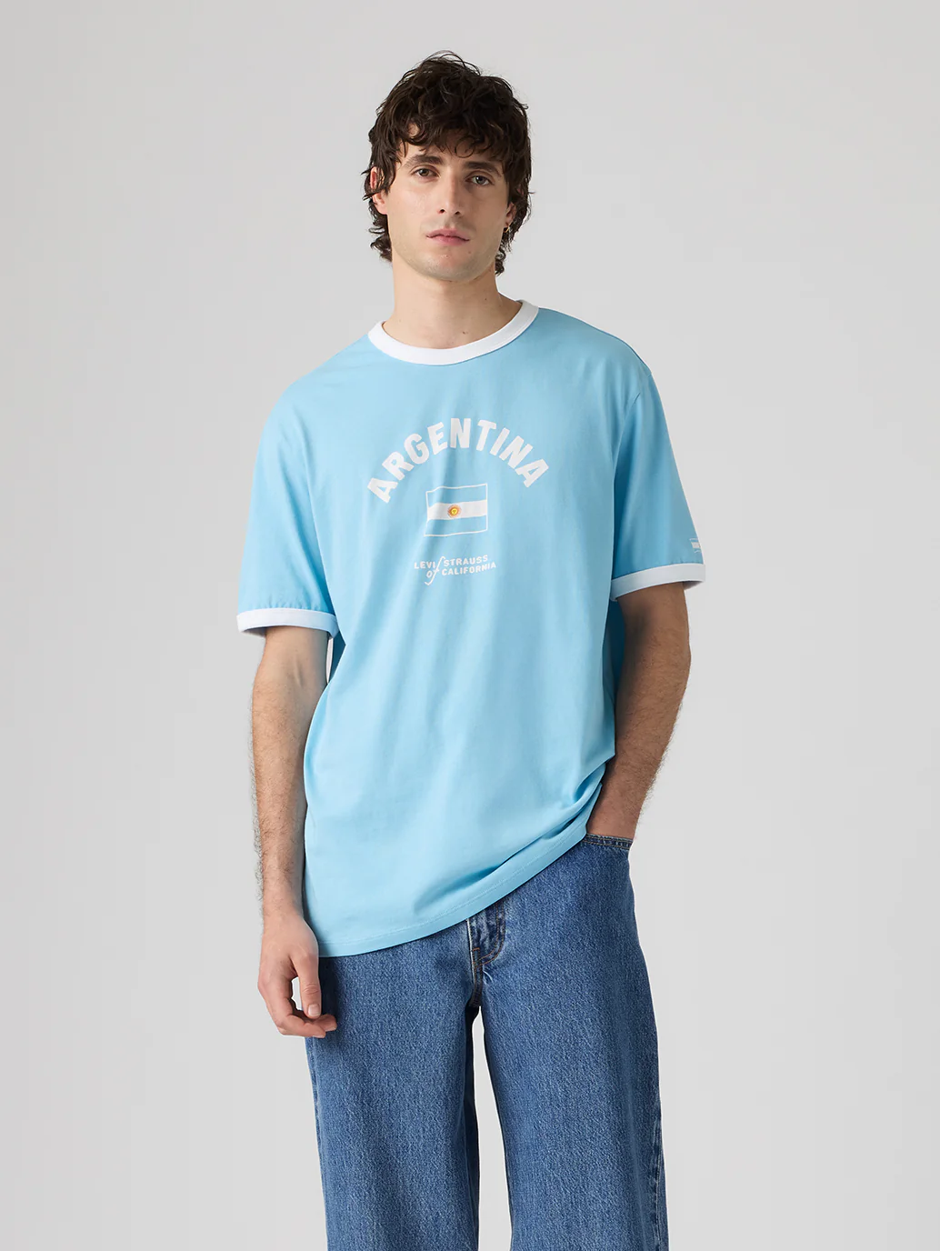 Levi's® Argentina Men's Ringer Tee - Image 3