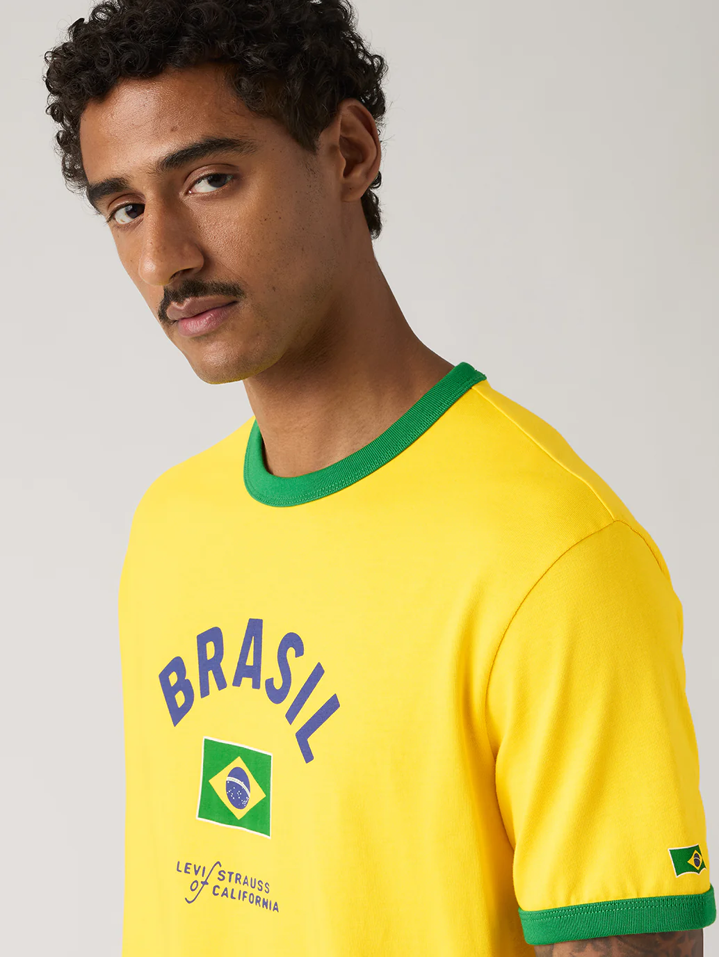 Levi's® Brazil Men's Ringer Tee - Image 5