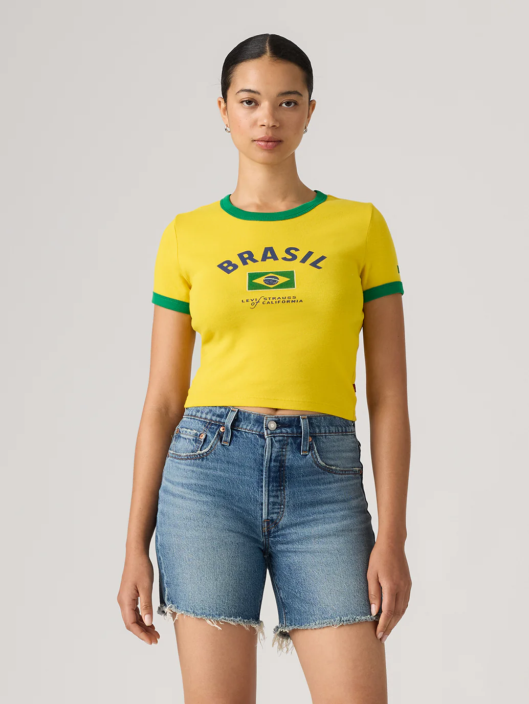 Levi's® Brazil Women's Ringer Tee - Image 4
