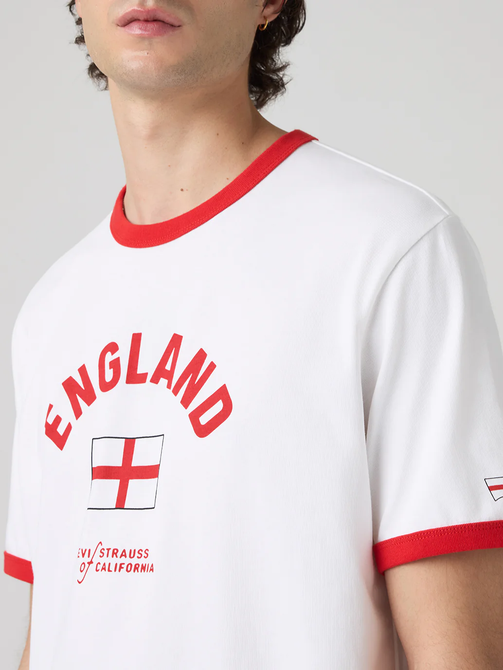 Levi's® England Men's Ringer Tee - Image 3