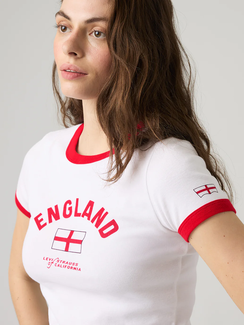 Levi's® England Women's Ringer Tee - Image 5