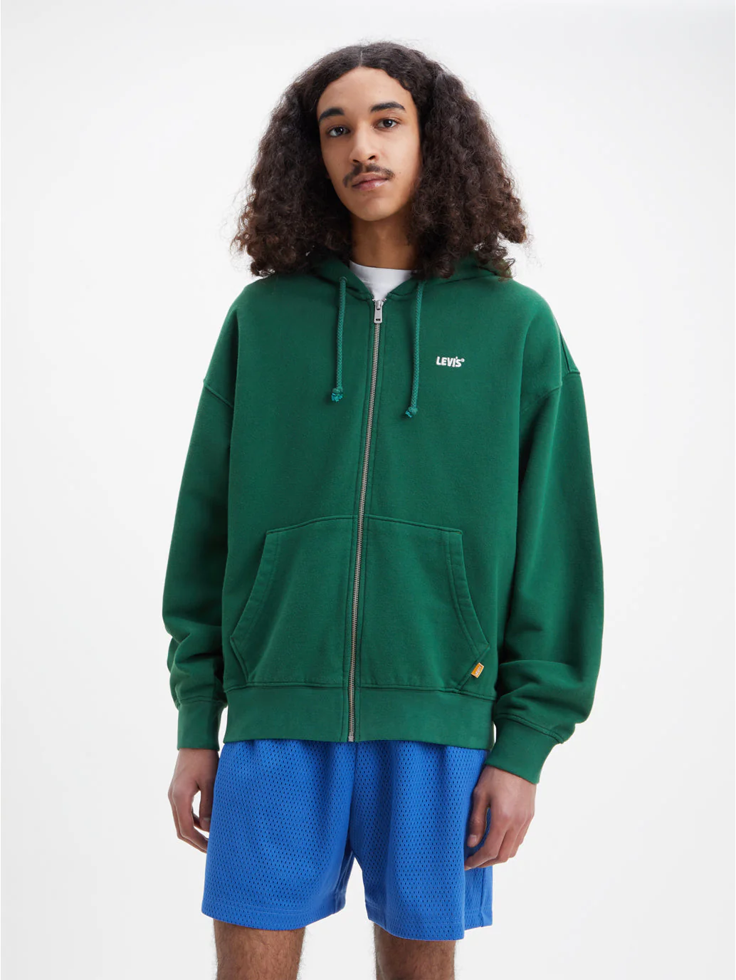 Men's Gold Tab Signature Full Zip Hoodie - Image 2
