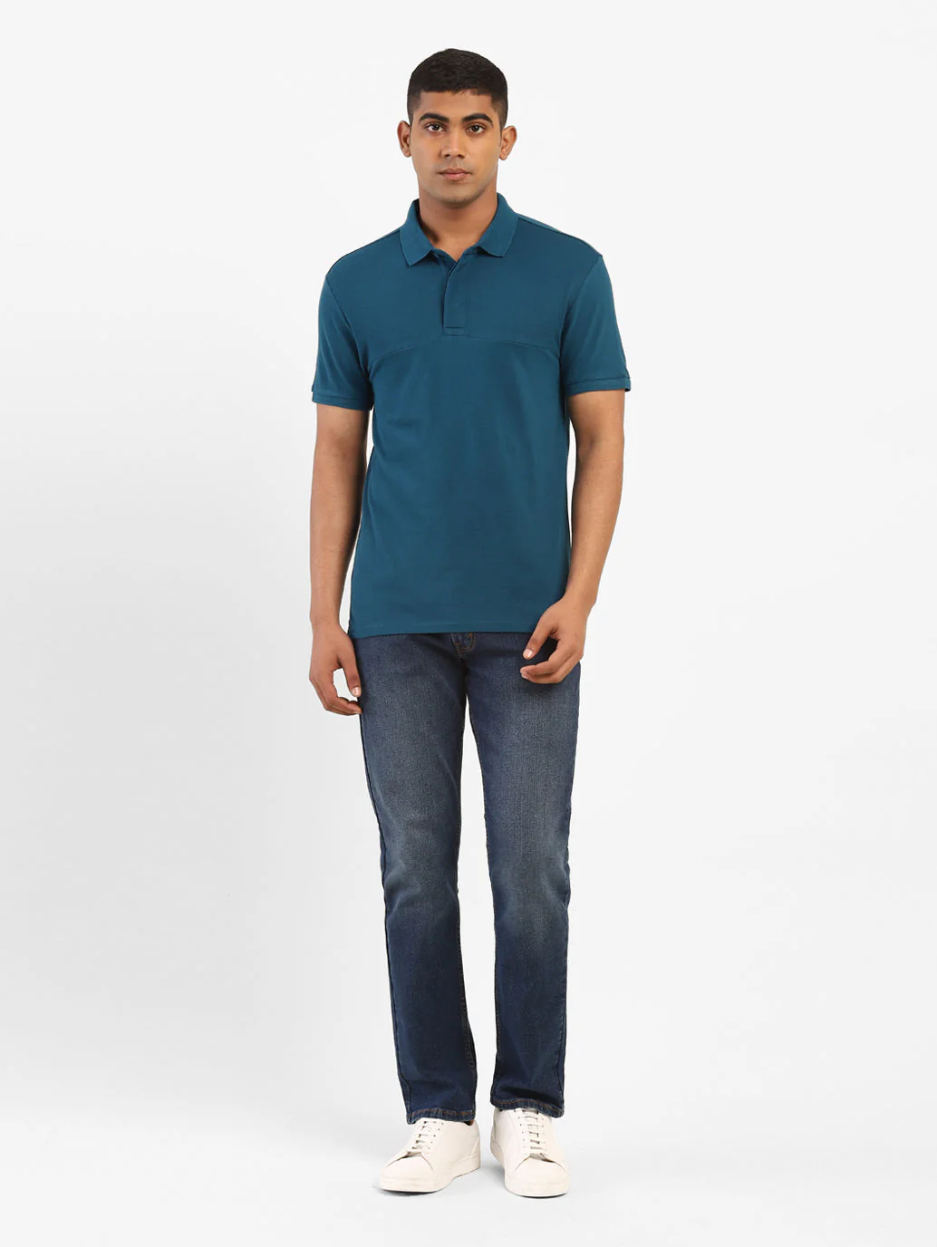 Men's Solid Polo T-shirt - Image 5
