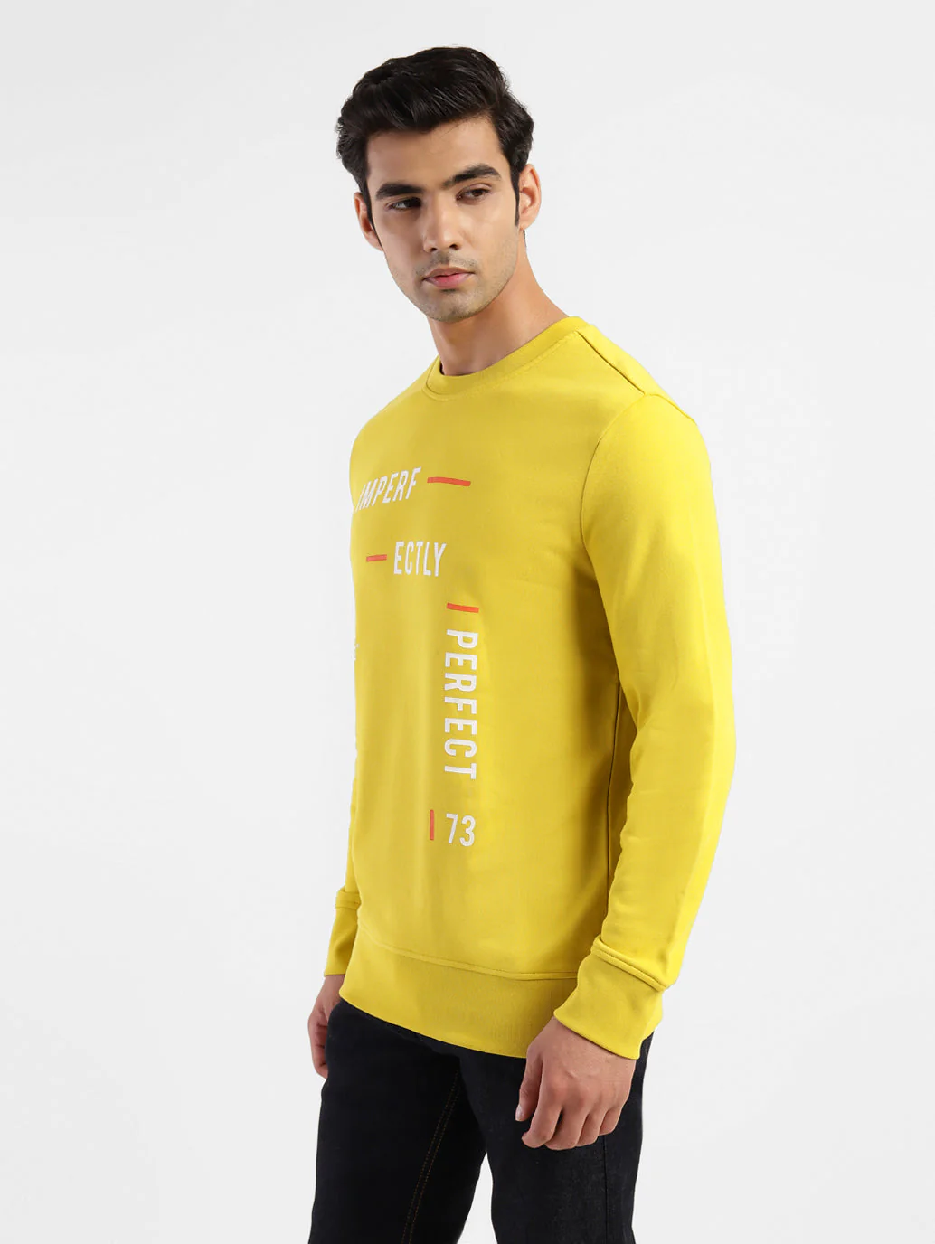 Men's Printed Crew Neck Sweatshirt - Image 6