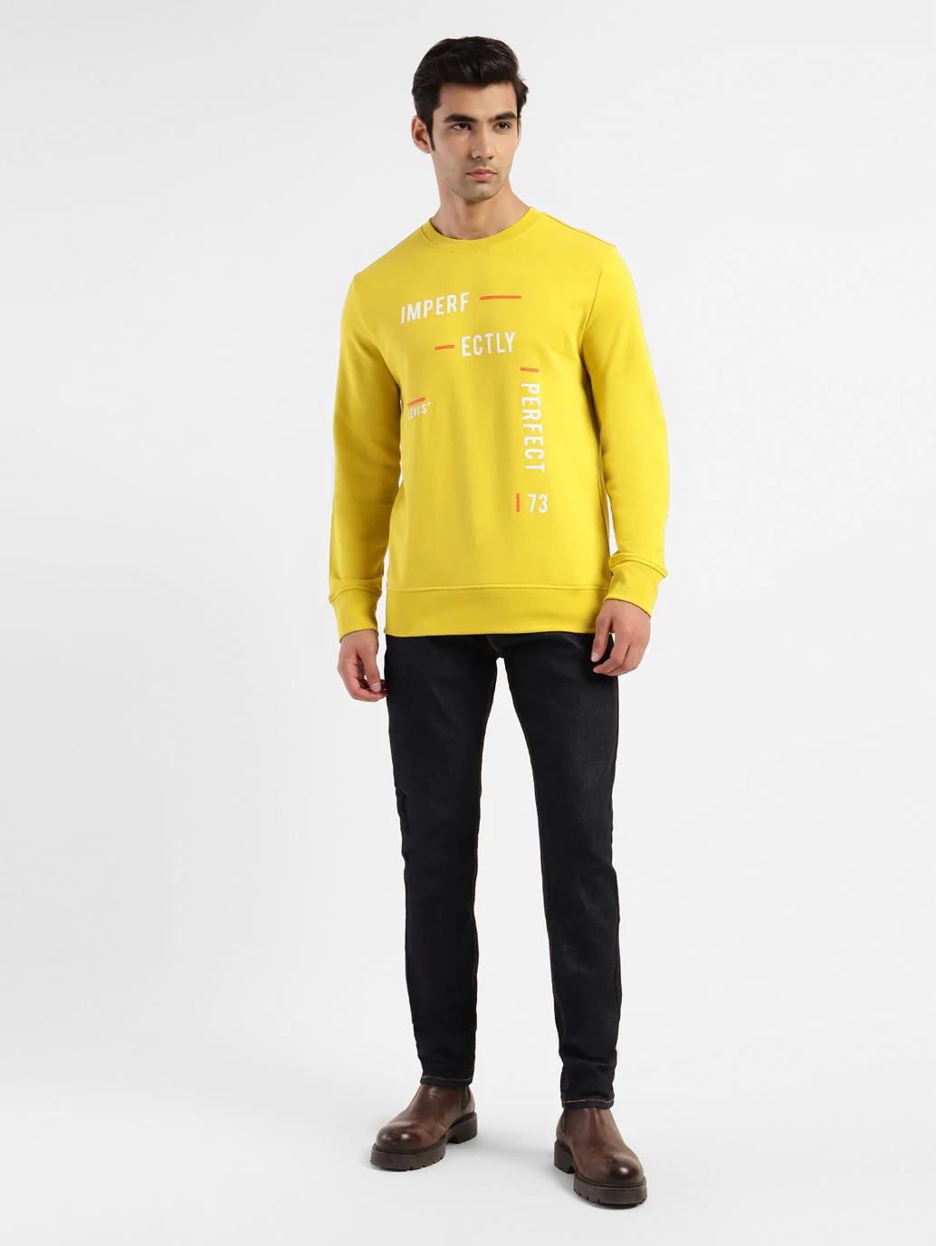 Men's Printed Crew Neck Sweatshirt - Image 9