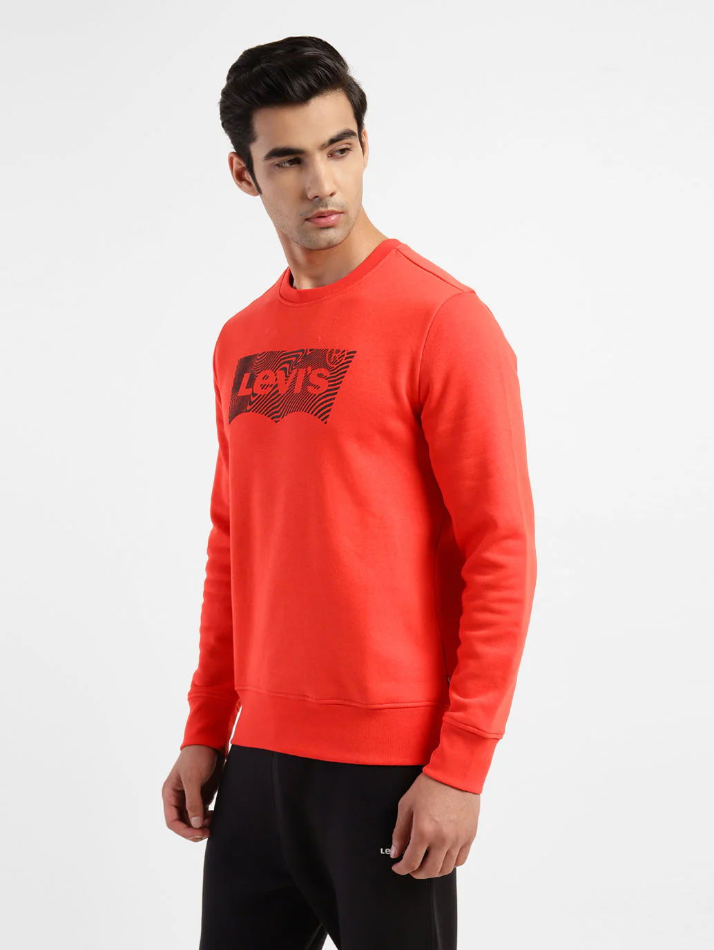 Men's Brand Logo Crew Neck Sweatshirt - Image 8