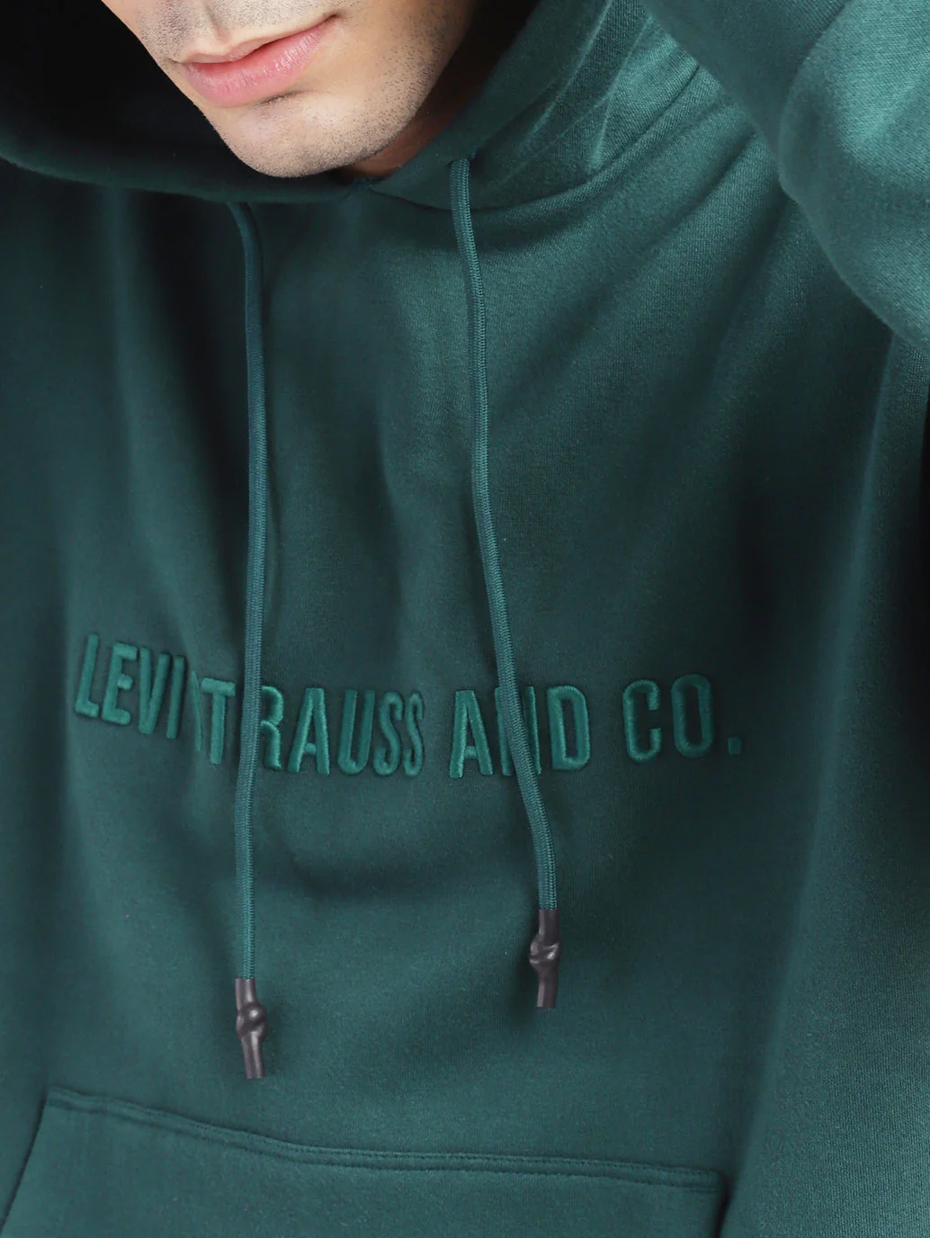 Men's Solid Hooded Sweatshirt - Image 5