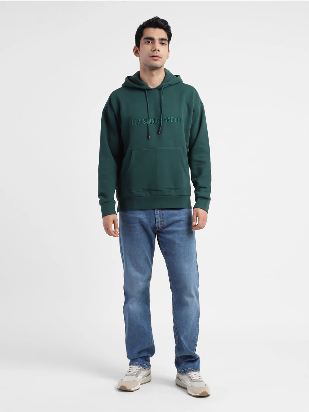 Men's Solid Hooded Sweatshirt - Image 6