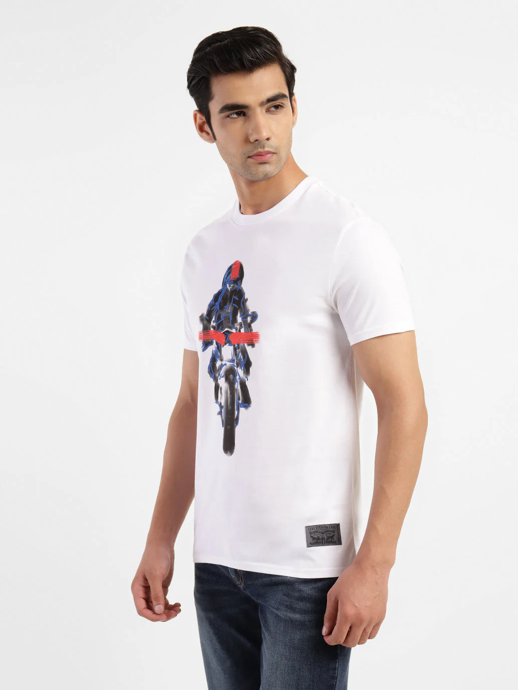 Men's Graphic Print Slim Fit T-shirt - Image 6