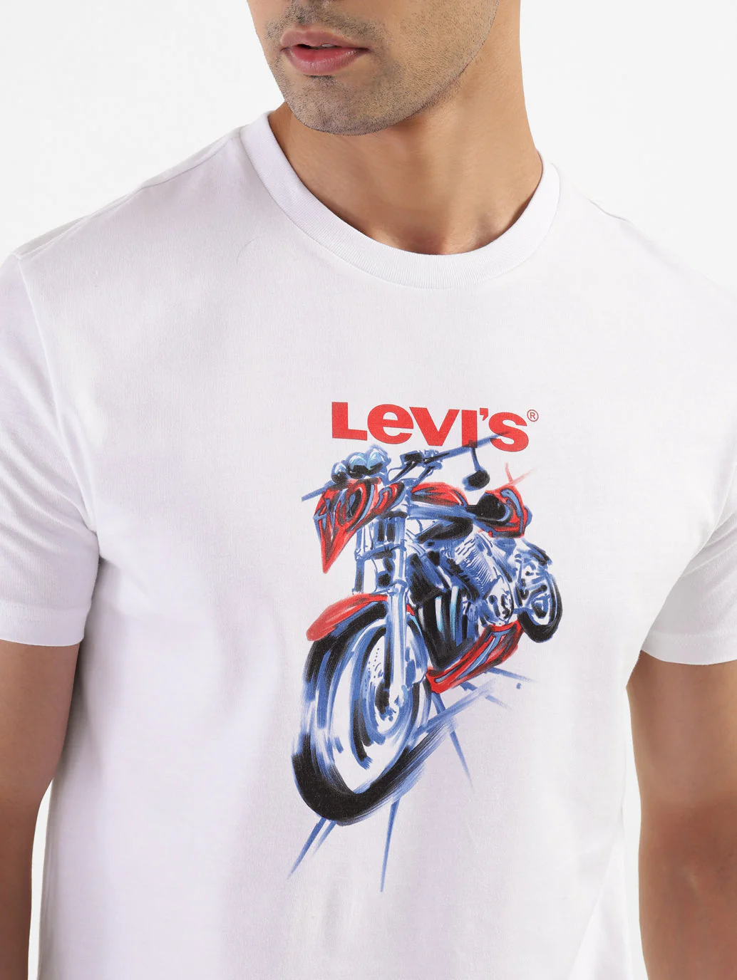 Men's Graphic Print Slim Fit T-shirt - Image 7