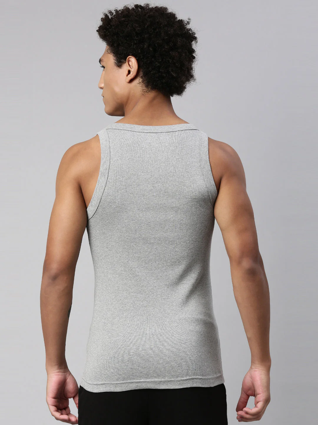 Men's Solid Vest - Image 5