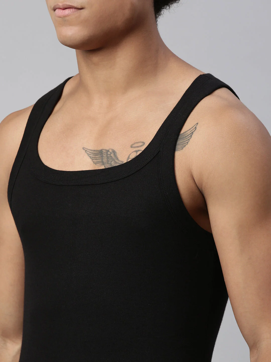 Men's Solid Vest - Image 7