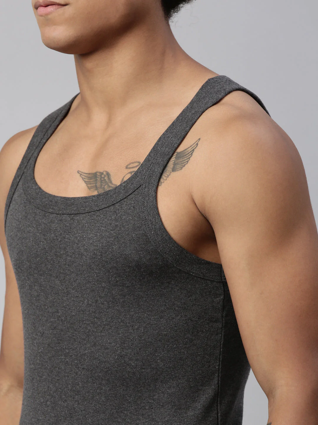 Men's Solid Vest - Image 7