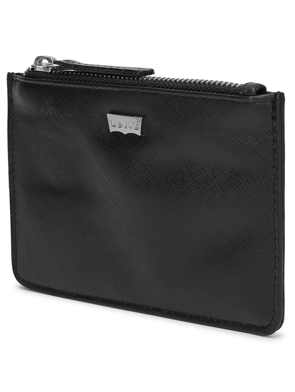 Men's Black Solid Wallet - Image 3