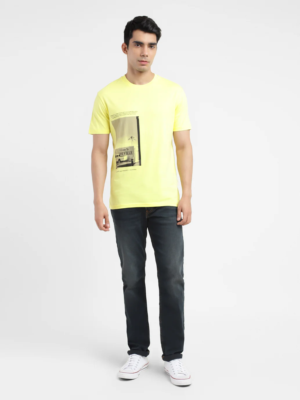 Men's Slim Fit  Crew Neck T-Shirt - Image 5