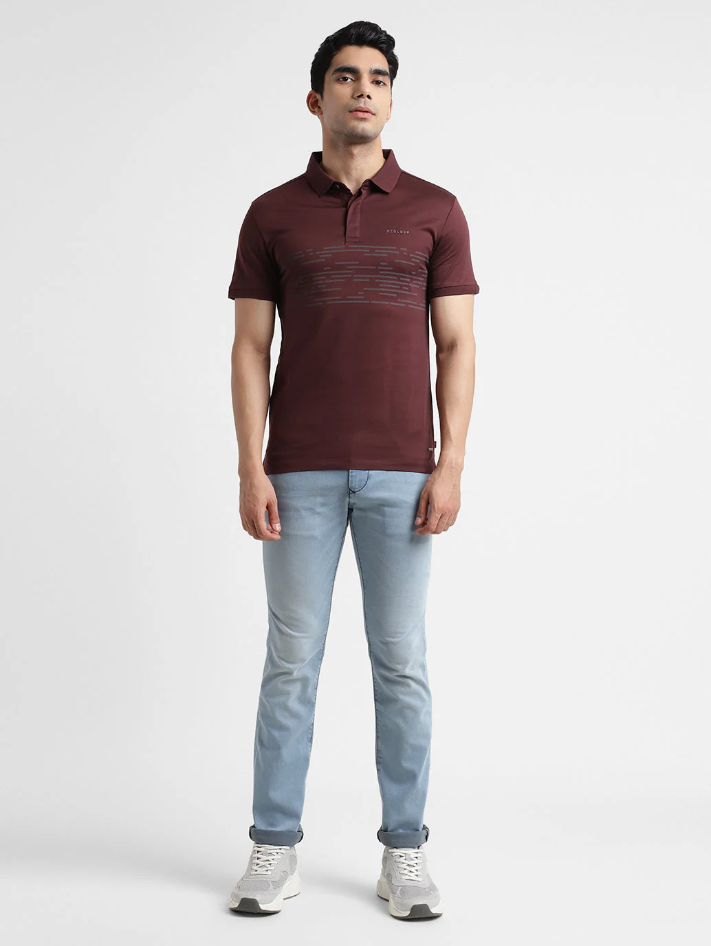 Men's Printed Polo T-shirt - Image 6