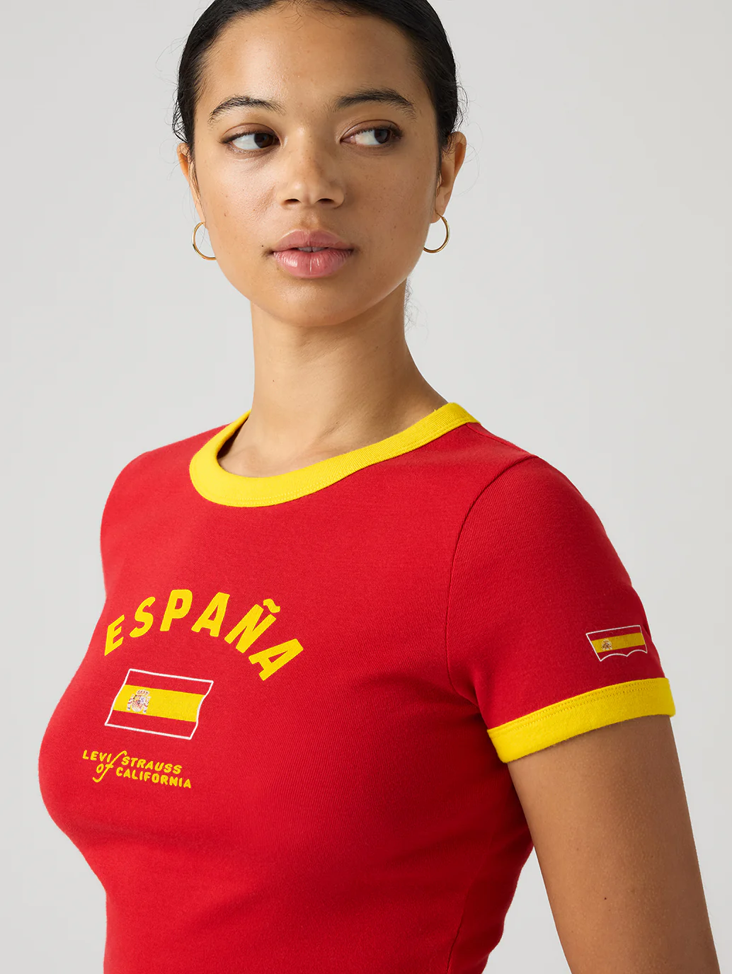 Levi's® Spain Women's Ringer Tee - Image 5