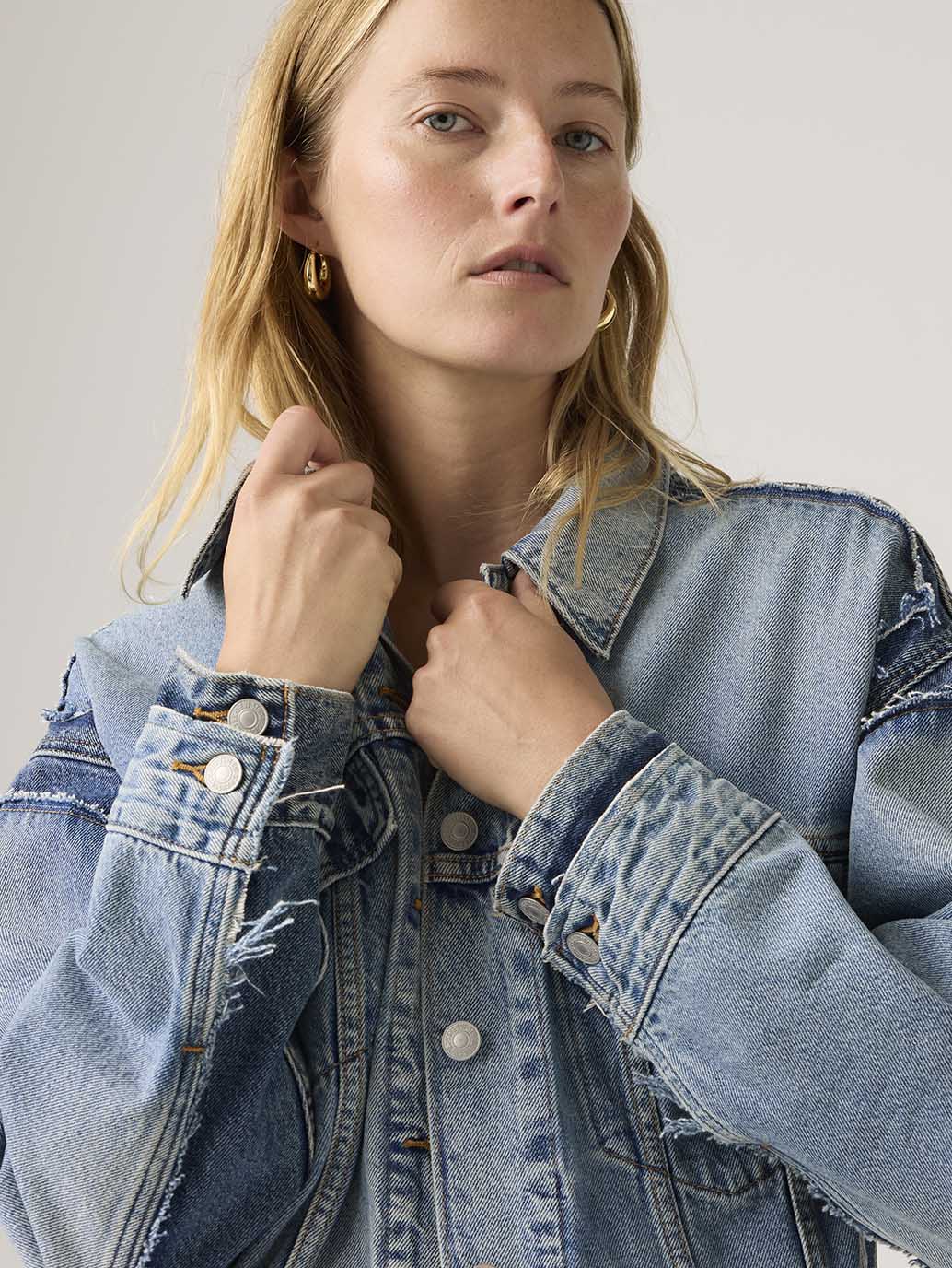 Levi's® Women's Deconstructed '90s Trucker Jacket - Image 4