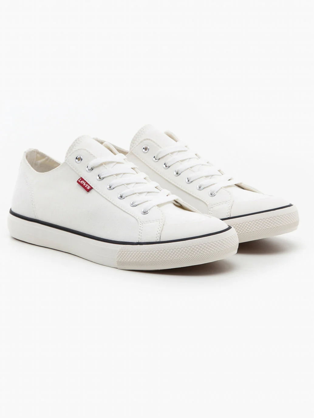 Women's White Solid Casual Shoes - Image 3