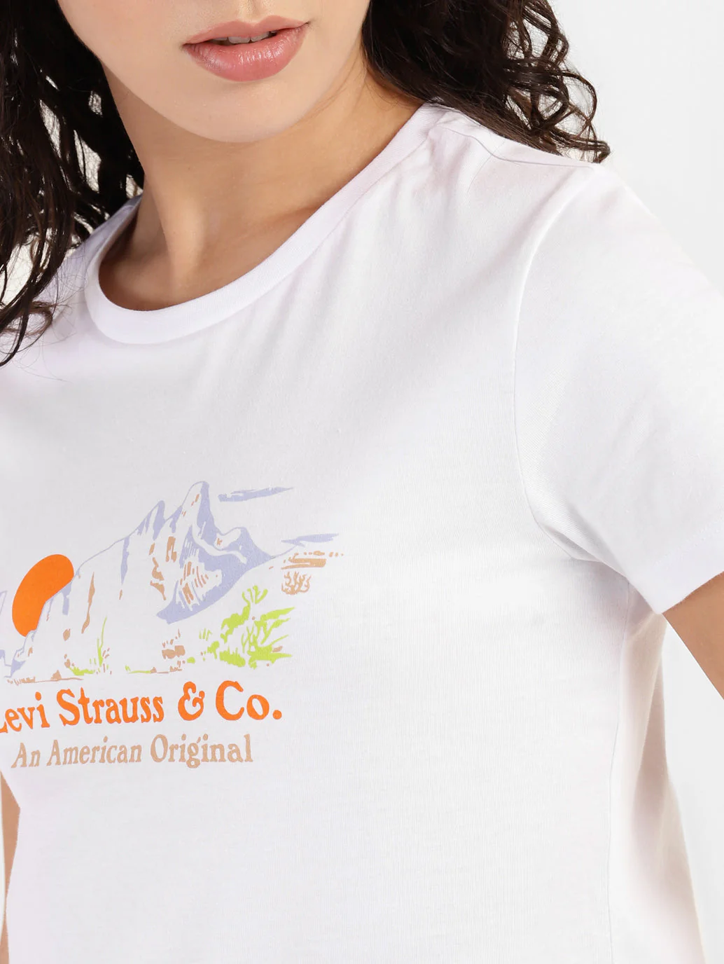 Women's Graphic Crew Neck T-shirt - Image 6