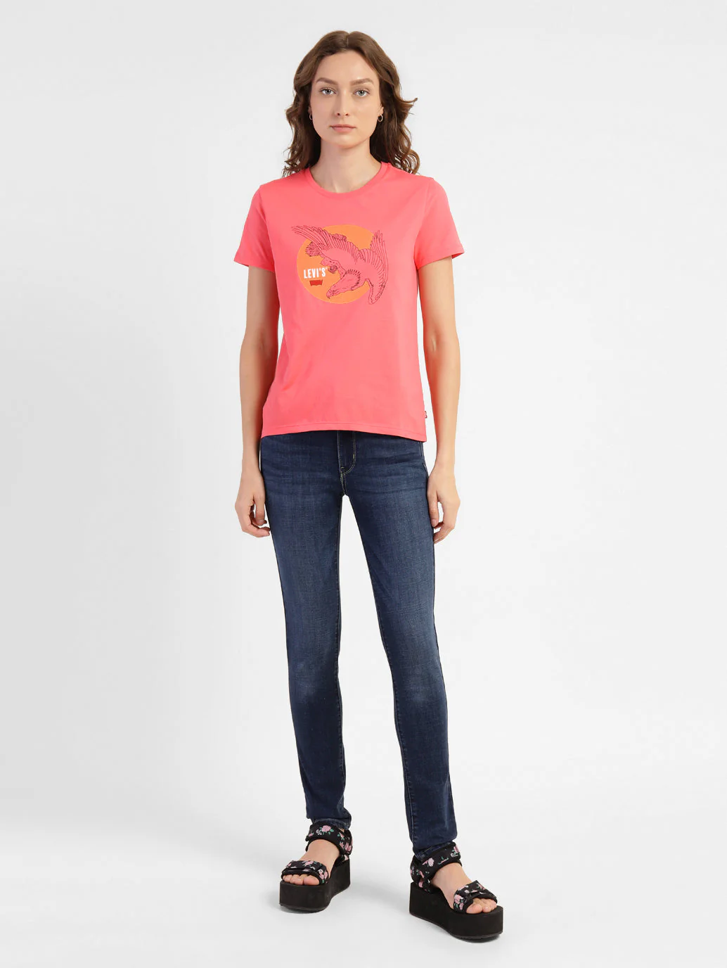 Women's Graphic Crew Neck  T-shirt - Image 6