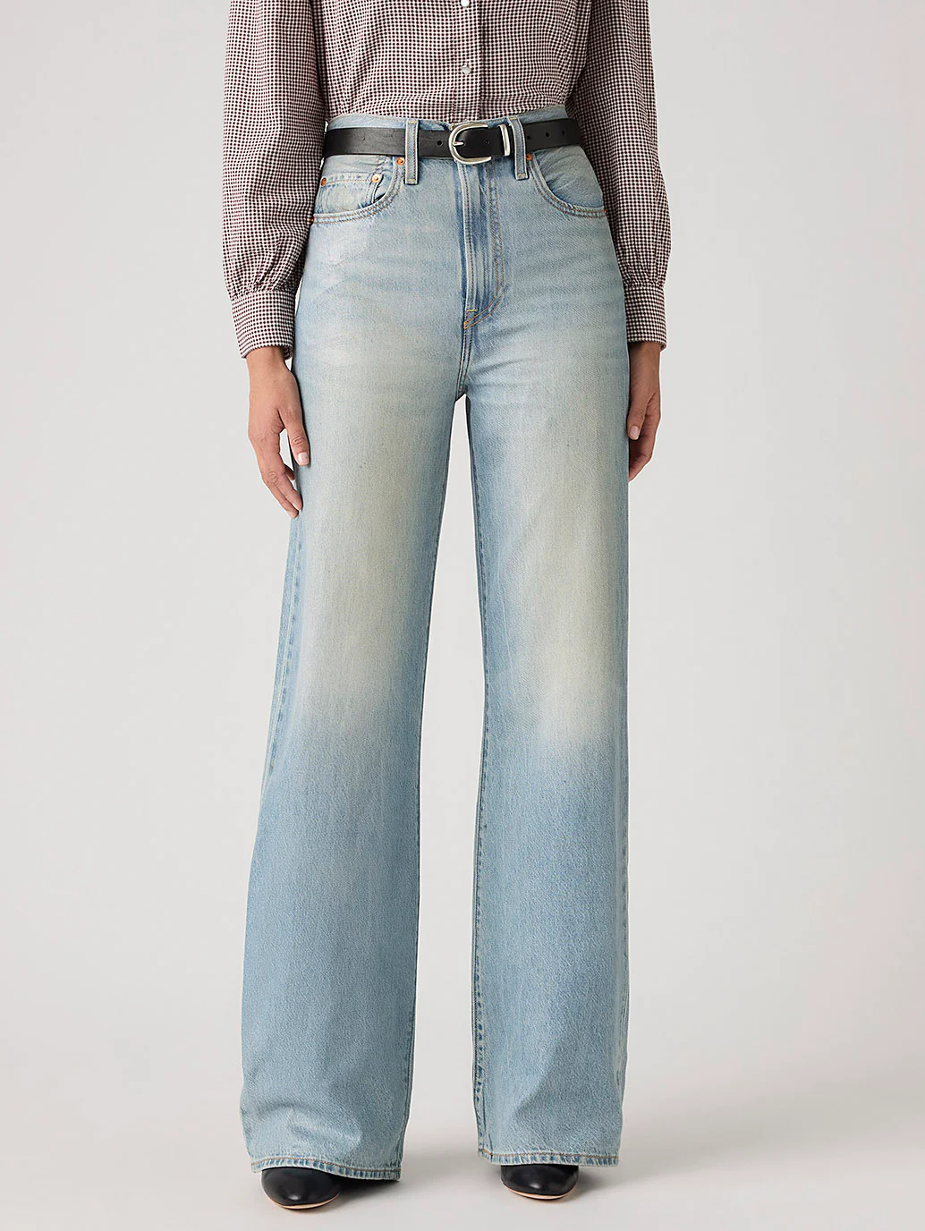 Women's Ribcage Wide-Leg Jeans - Image 2