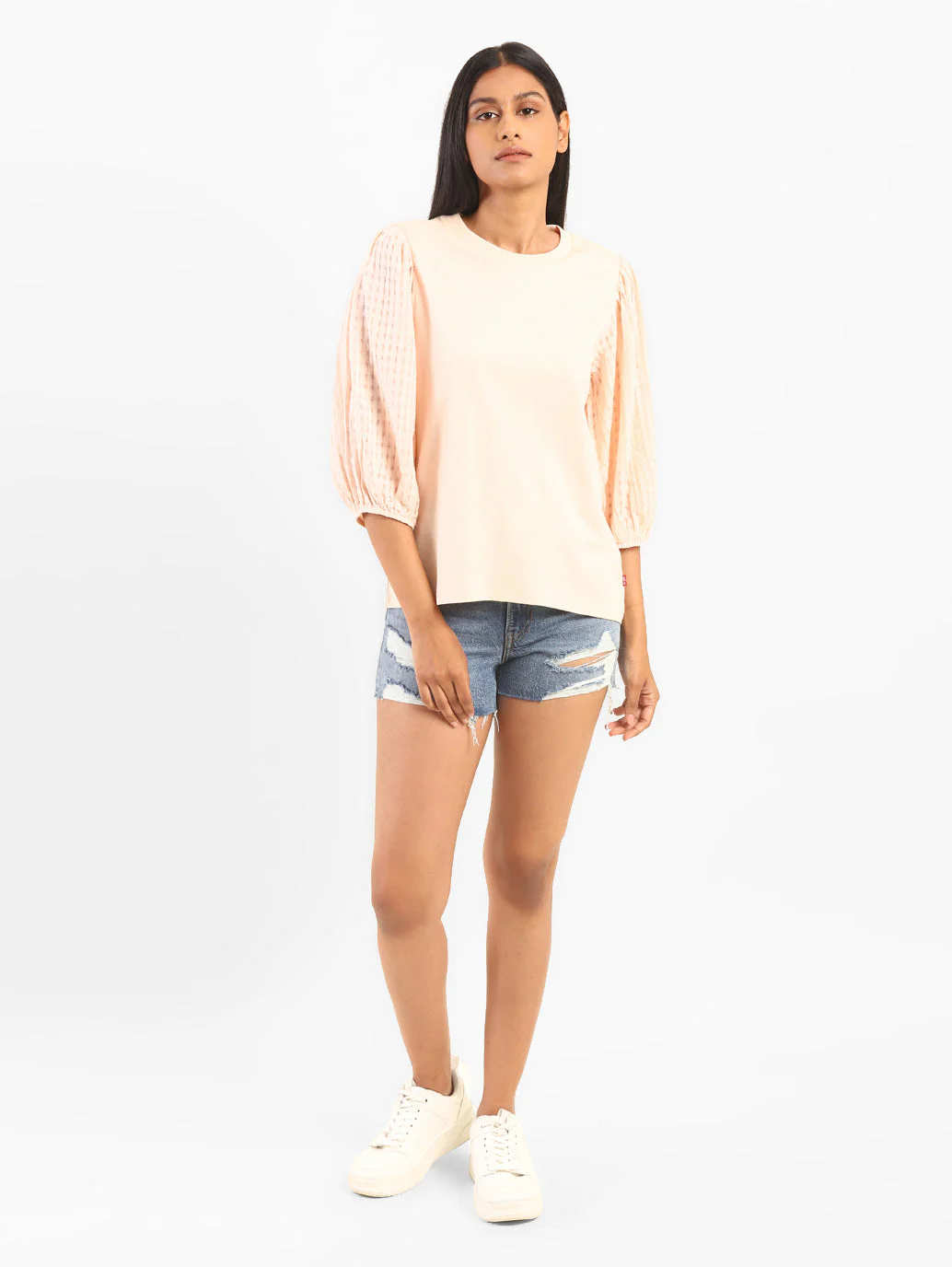Women's Striped Round Neck Top - Image 5