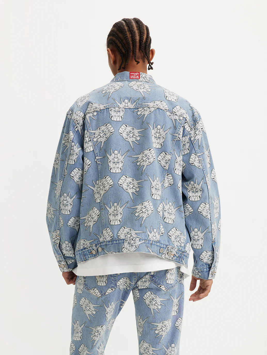 Levi's® x Gundam SEED Relaxed Trucker Jacket - Image 3