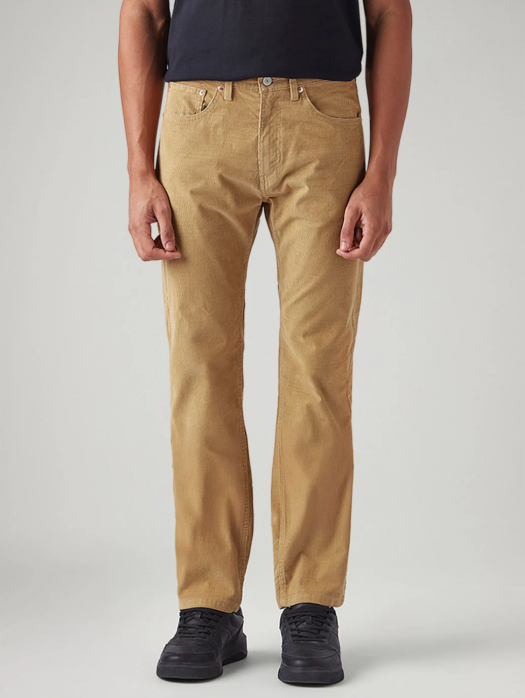 Men's 505 Khaki Straight Fit Mid Rise Chinos - Image 3