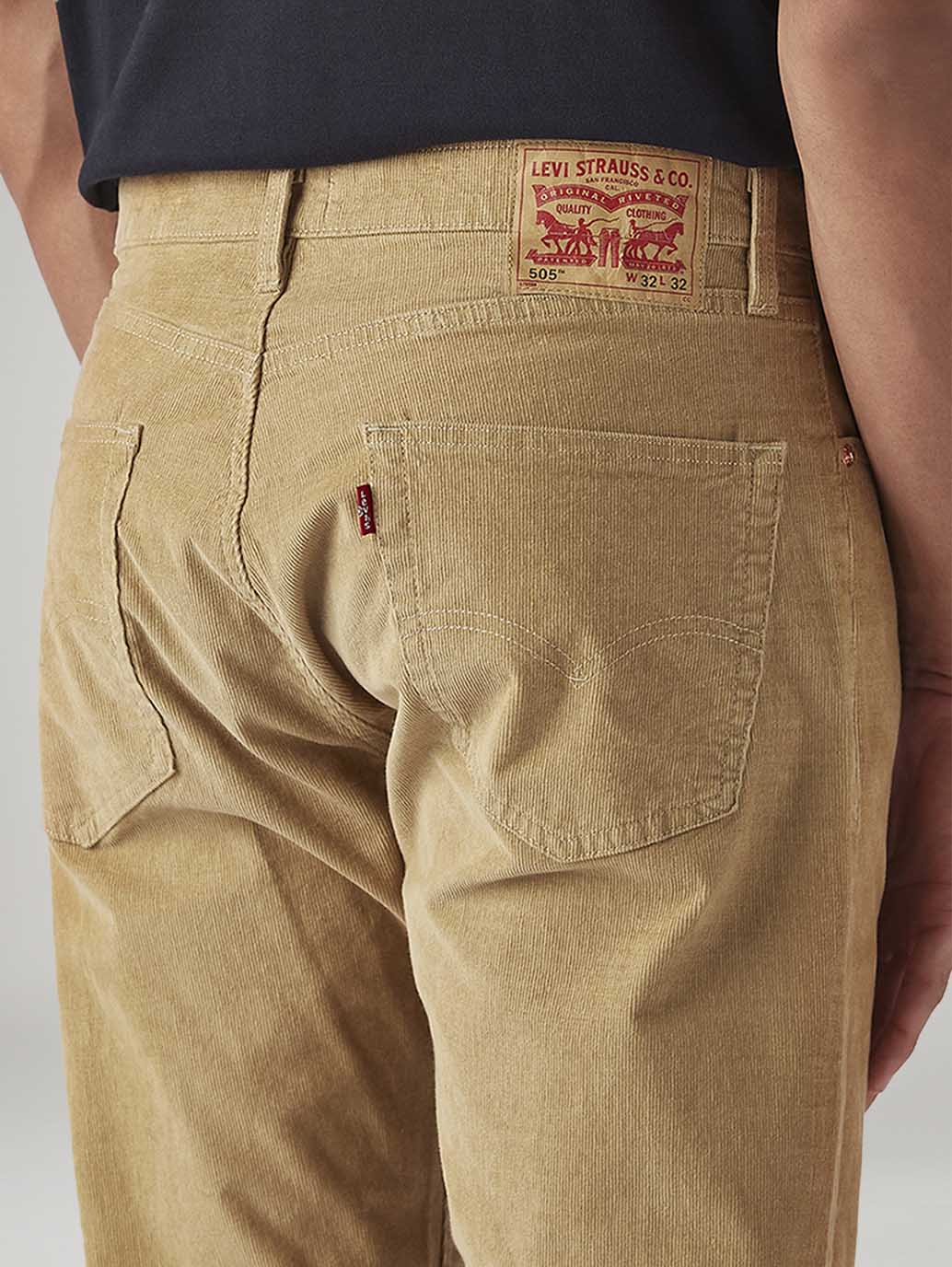 Men's 505 Khaki Straight Fit Mid Rise Chinos - Image 5