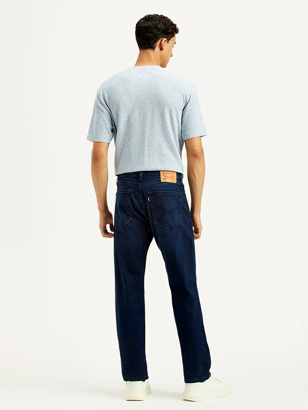 Men's 505 Indigo Straight Fit Mid Rise Jeans - Image 3