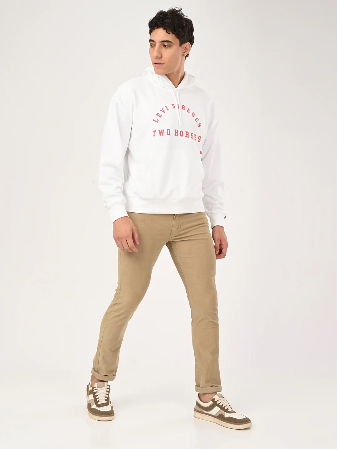 Men's 511 Beige Slim Fit Mid Rise Chinos - Image 5