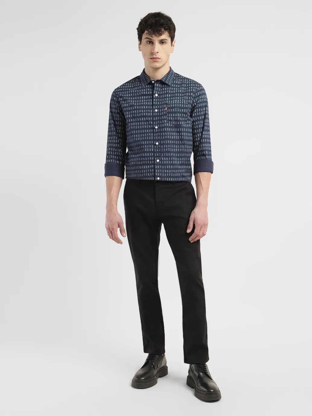 Men's 511 Black Slim Fit Chinos - Image 9