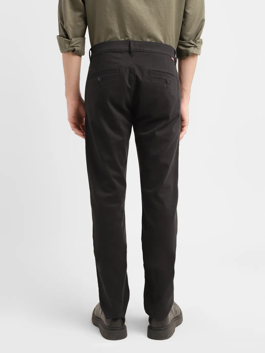 Men's 511 Black Slim Fit Chinos - Image 3