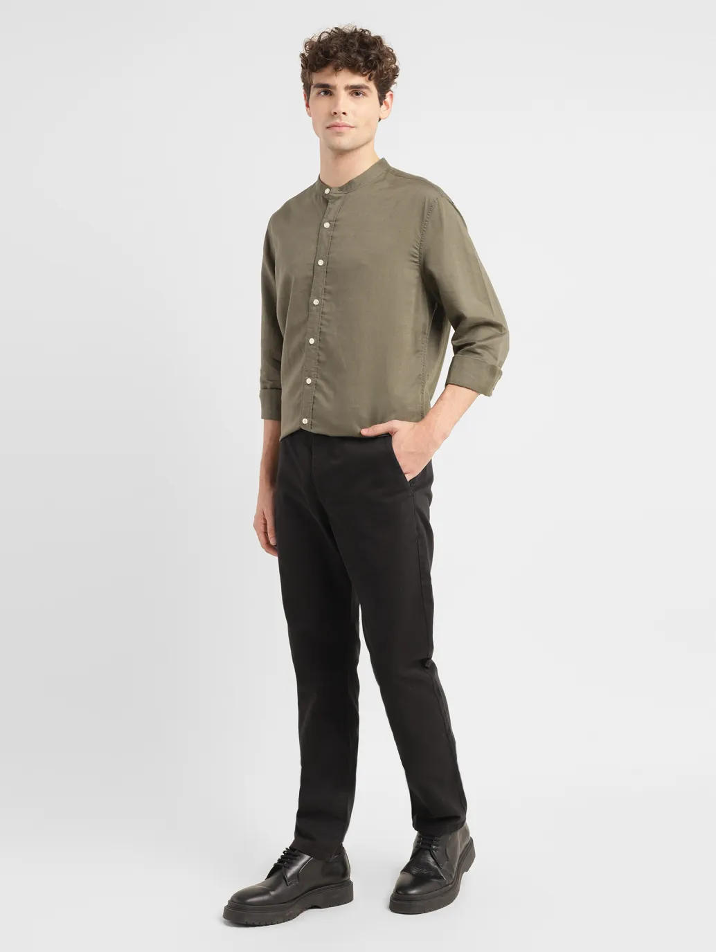 Men's 511 Black Slim Fit Chinos - Image 9