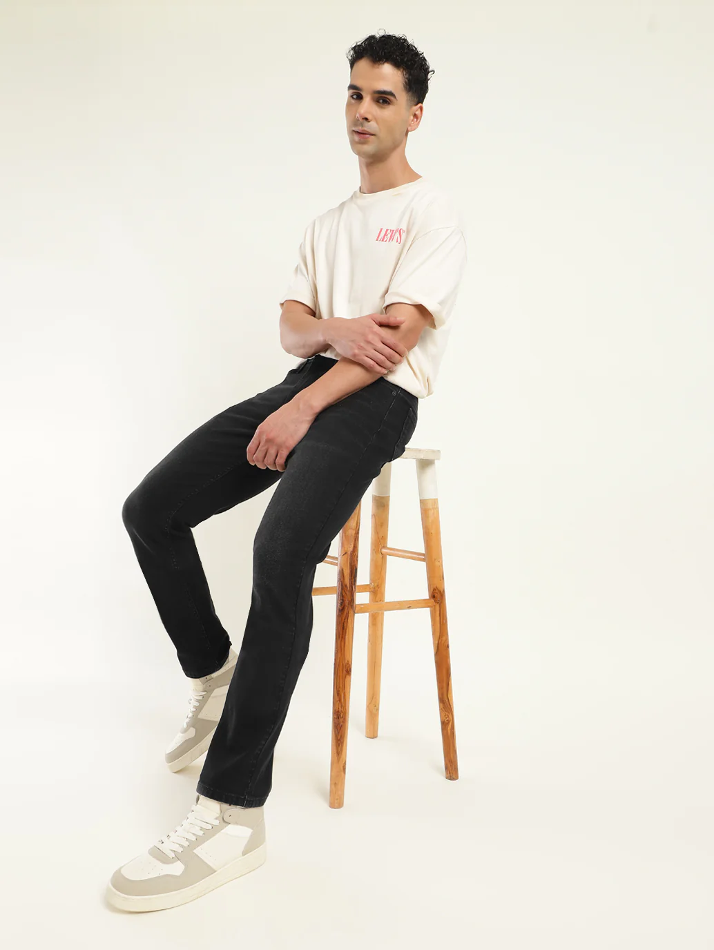 Men's 511 Black Slim Fit Mid Rise Jeans - Image 5