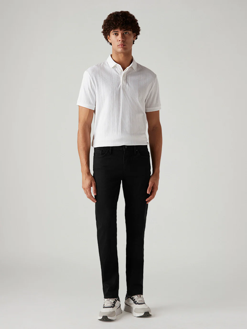Men's 511 Black Slim Fit Innovation Stretch Jeans - Image 2