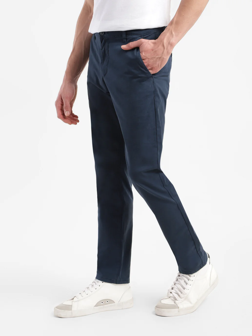 Men's 511 Blue Slim Fit Chinos - Image 6