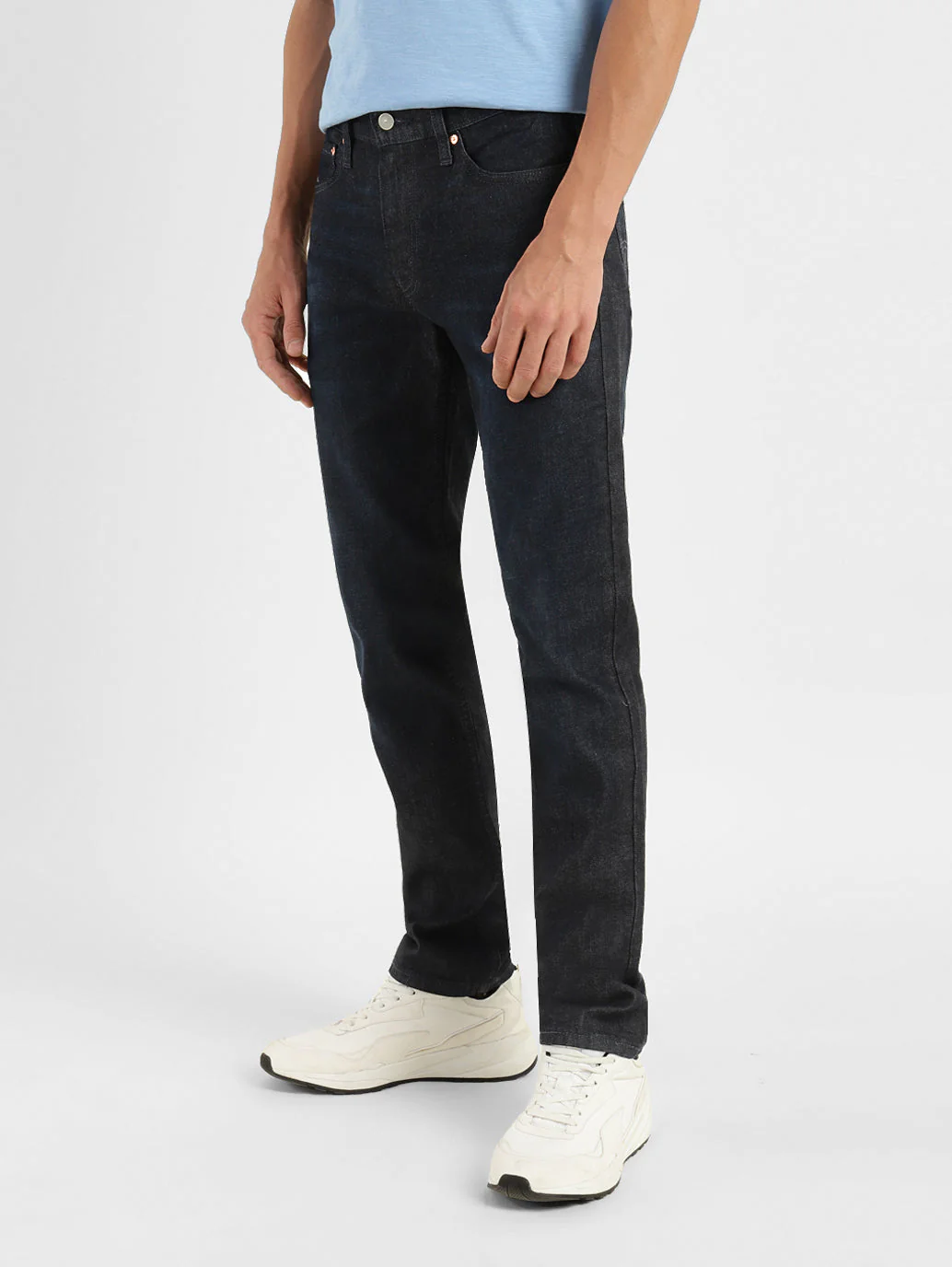 Men's 511 Blue Slim Fit Mid Rise Jeans - Image 3