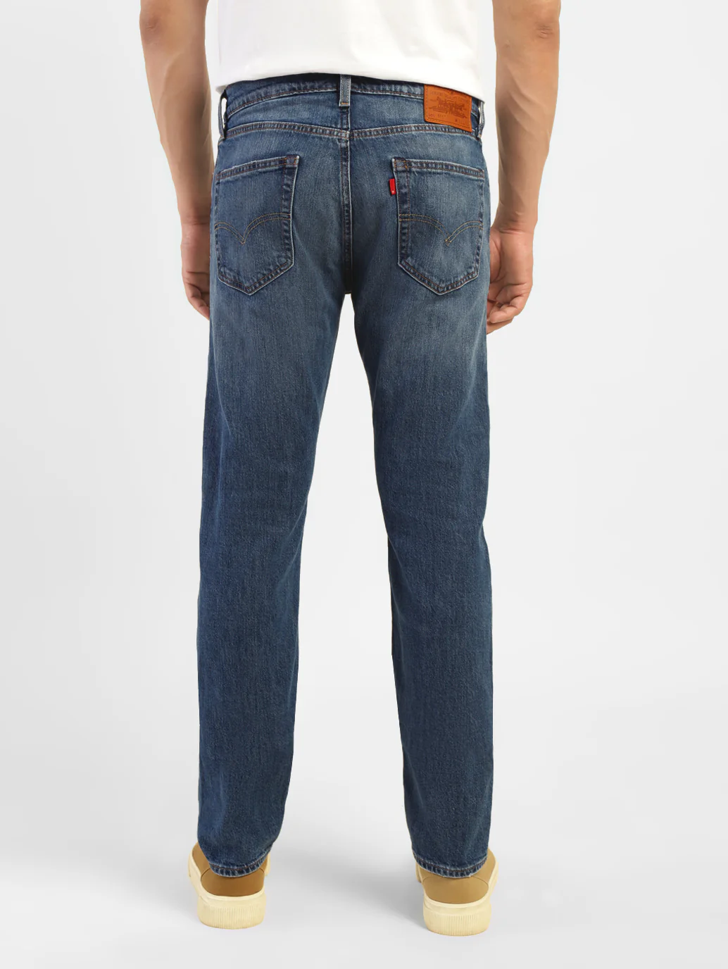 Men's 511 Blue Slim Fit Mid Rise Jeans - Image 3