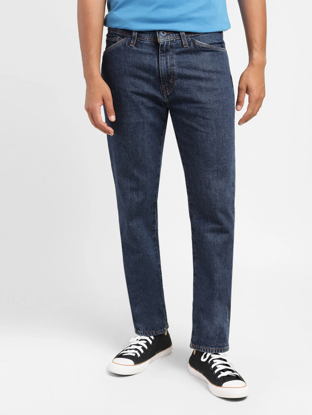 Men's 511 Blue Slim Fit Mid Rise Jeans - Image 2