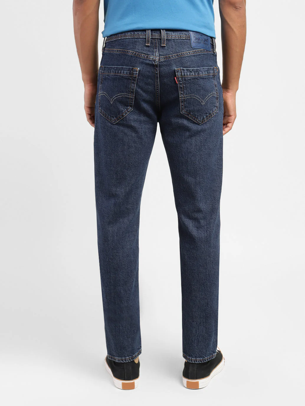Men's 511 Blue Slim Fit Mid Rise Jeans - Image 3