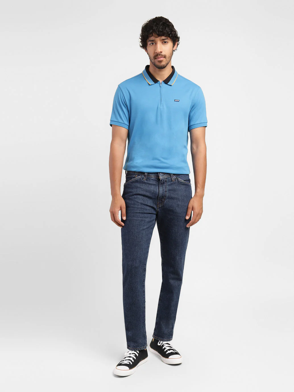 Men's 511 Blue Slim Fit Mid Rise Jeans - Image 6
