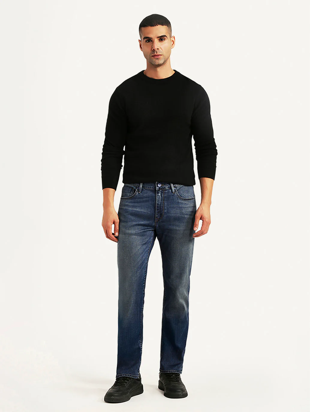 Men's Redloop 511 Blue Slim Fit Mid Rise Jeans - Image 2