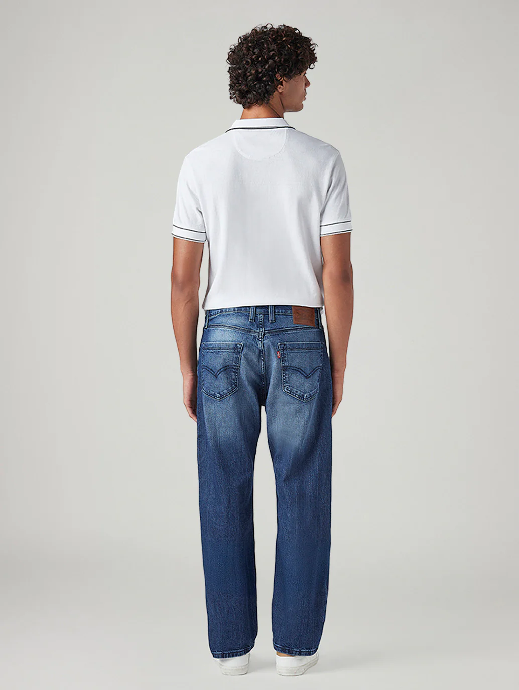 Men's 511 Blue Slim Fit Mid Rise Jeans - Image 4