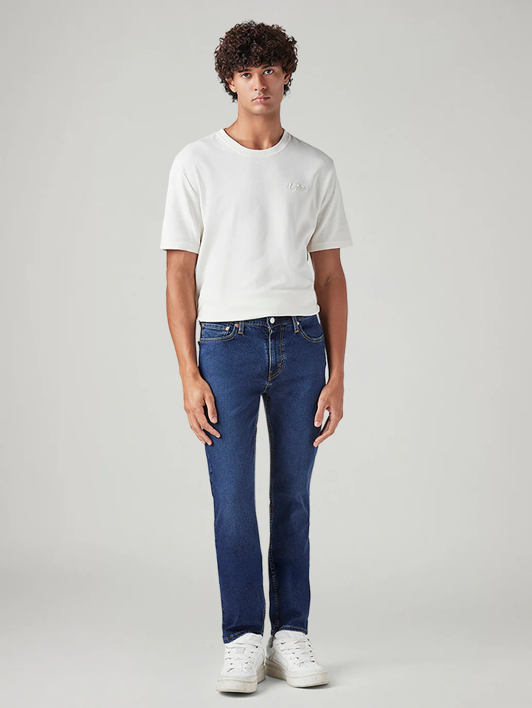 Men's 511 Blue Slim Fit Mid Rise Jeans