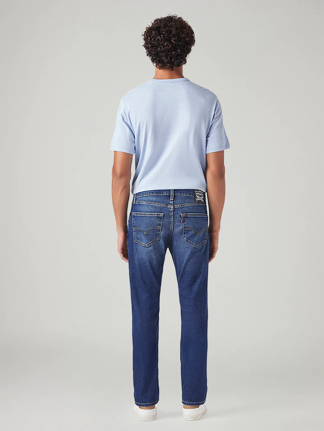 Men's 511 Blue Slim Fit Mid Rise Jeans - Image 4