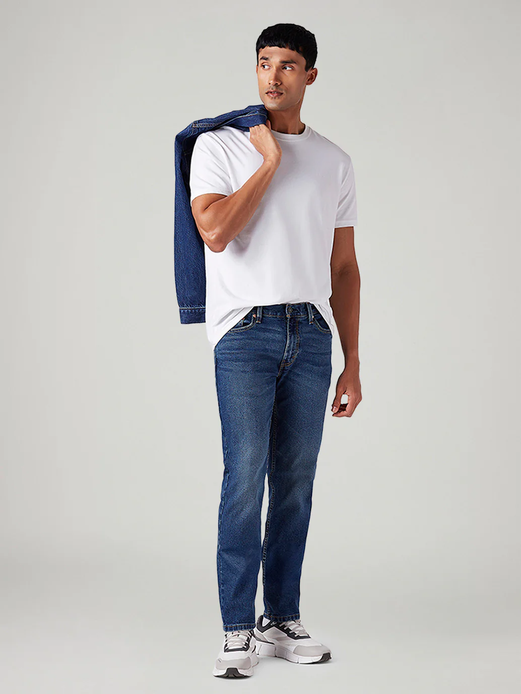 Men's 511 Dark Indigo Slim Fit Mid Rise Jeans