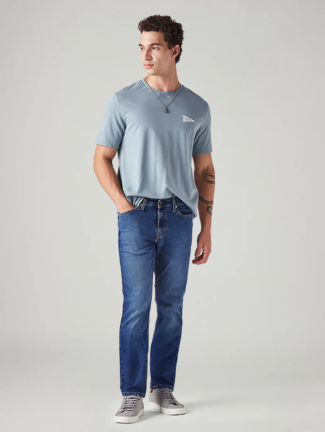 Men's 511 Dark Indigo Slim Fit Mid Rise Jeans