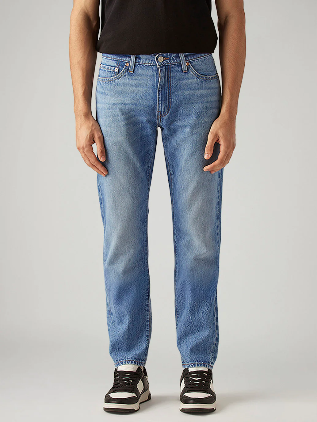 Men's 511 Blue Slim Fit Mid Rise Selvedge Jeans - Image 2